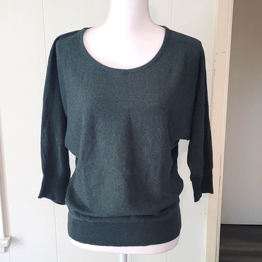 Urban Outfitters Sparkle & Fade Green Sweater